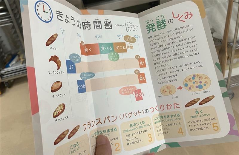 夏のこどもフランスパン教室