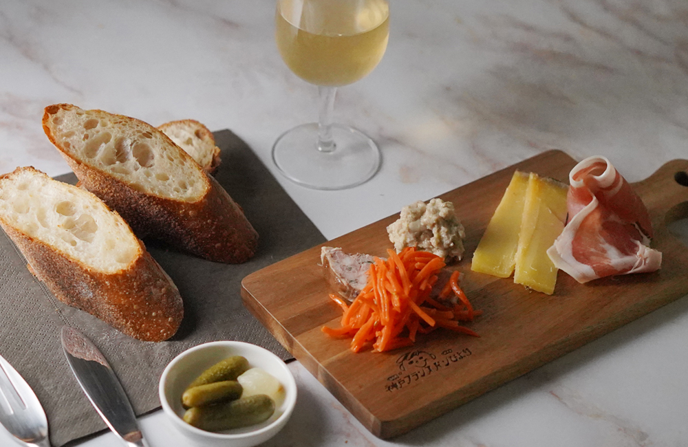 フランスパンのある暮らしカフェ